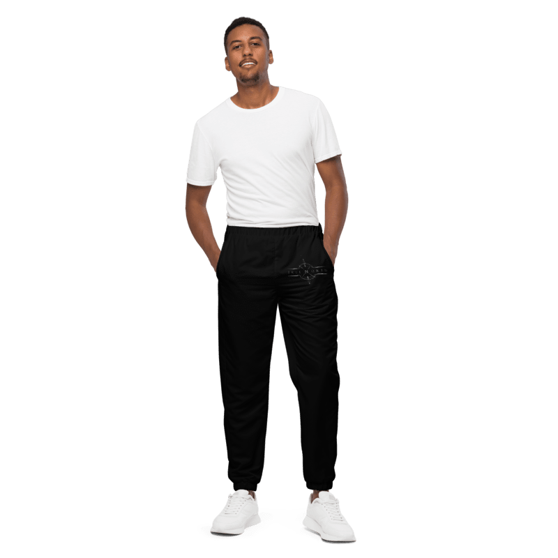 True North black tracksuit bottoms