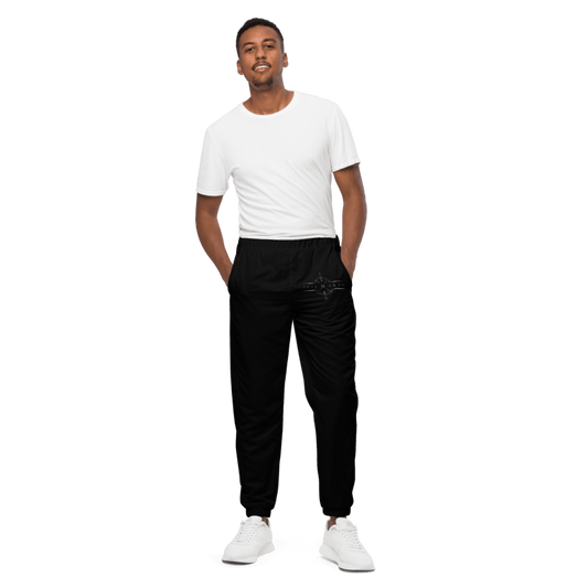 True North black tracksuit bottoms