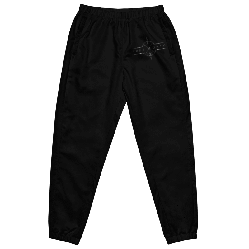 True North black tracksuit bottoms